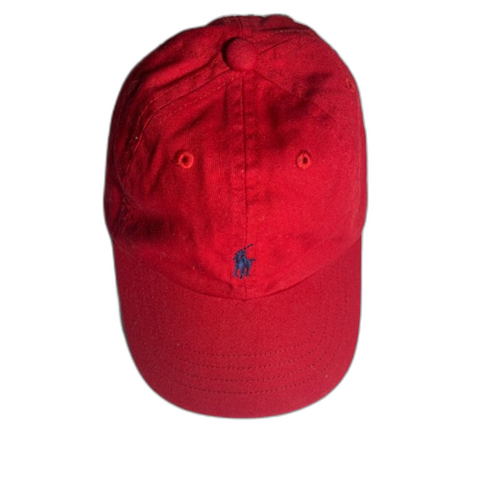 Ralph Lauren Red Polo Hat 12M-24M